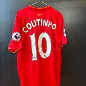 COUTINHO 2015/2016 Liverpool Home Jersey
